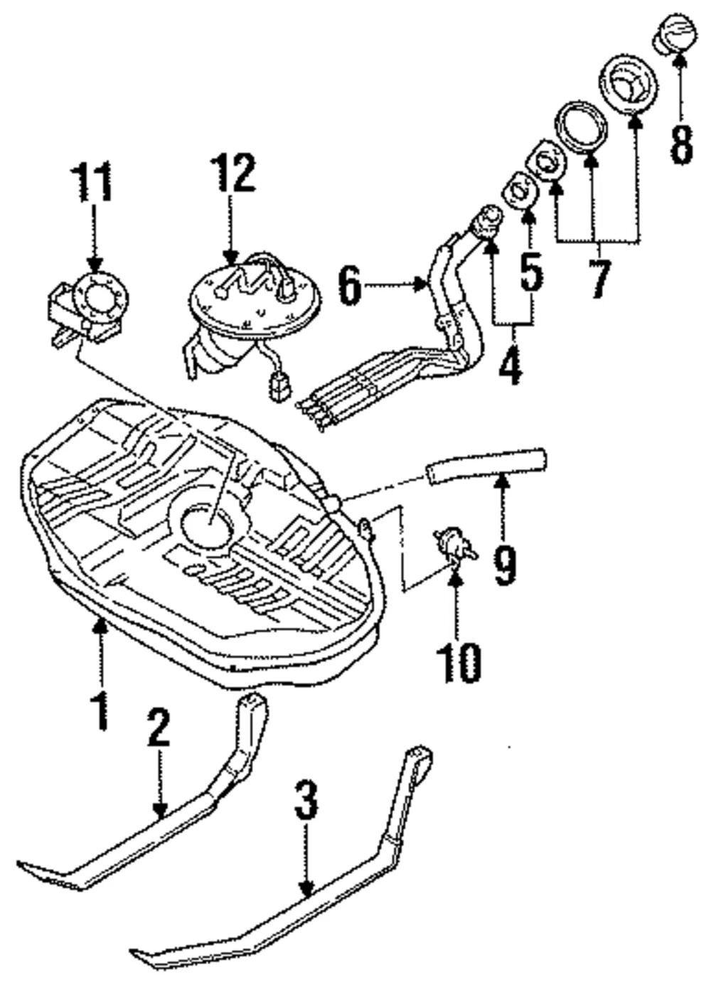Fuel Pump - Kia (MB3E7-1335ZB)