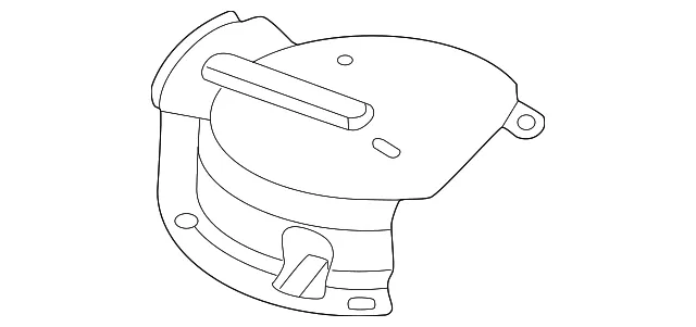 Fuel Pump Shield - Ford (MB3Z-9B007-E) - view 2