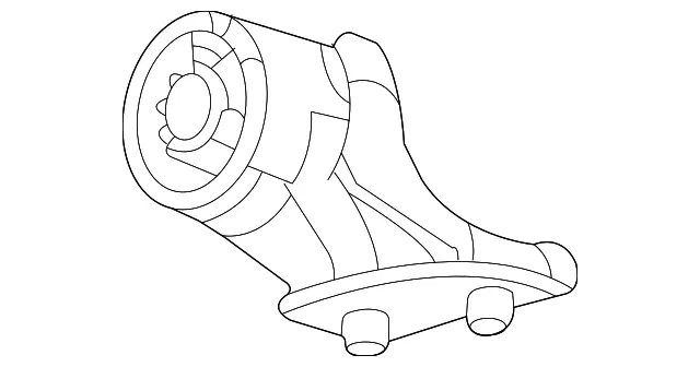 Engine Mount - Ford (MB3Z6038B) - view 6
