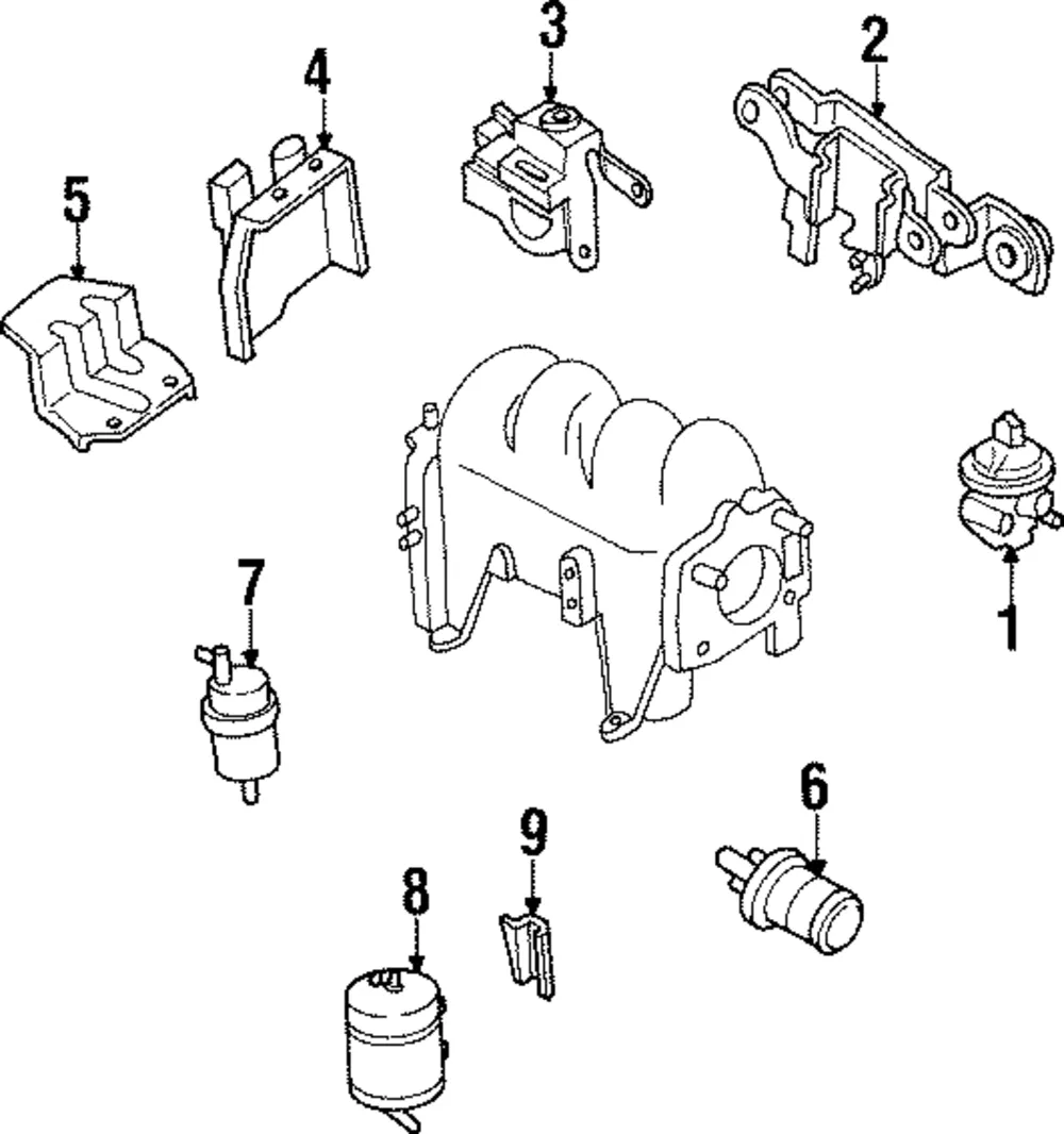 Solenoid Valve - Kia (MZ503-18741)