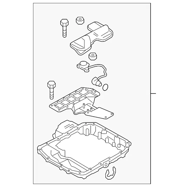 Block Oil Pan - MAZDA (N3R110380B)