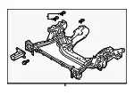Engine Cradle - Mazda (N452-34-80X) - view 3