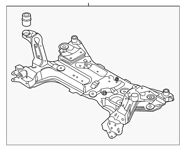 Engine Cradle - Ford (NZ6Z-5019-C)