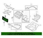 Vapor Canister Bracket - Mazda (PEHP-13-961) - view 5