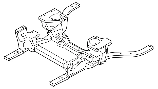 Engine Cradle - Ford (PR3Z-5C145-C) - view 3