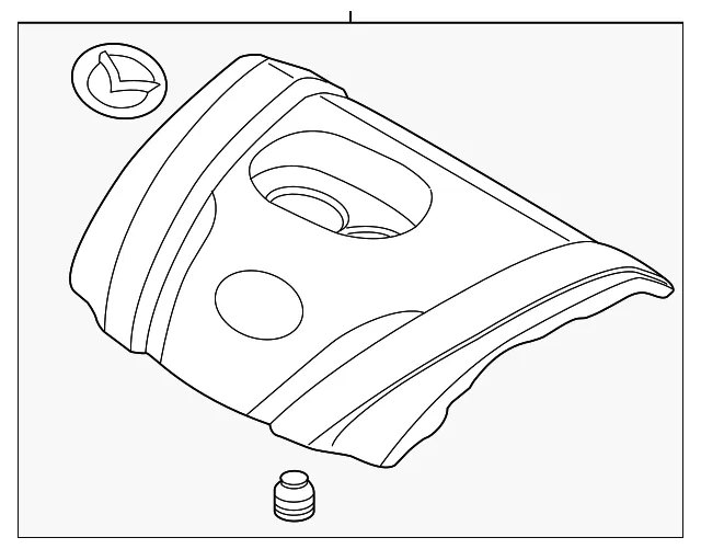Engine Cover - Mazda (PXNS-10-2F0)