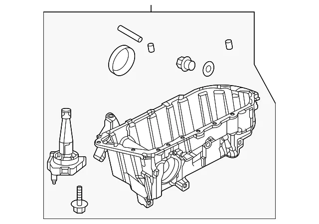Oil Pan - Mazda (PXY1-10-4AX)