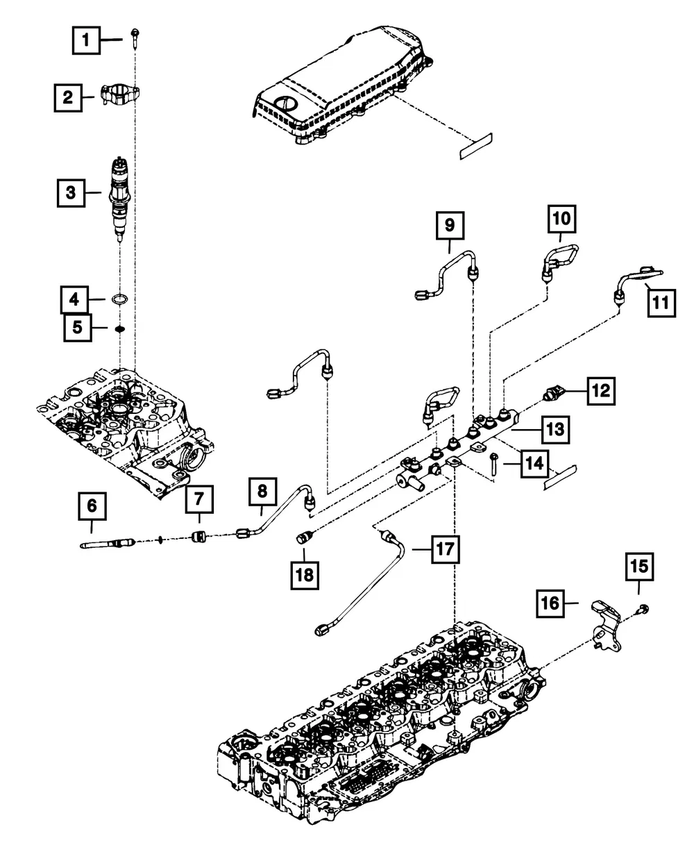 Fuel Injector - Mopar (R8002012AD) - view 6