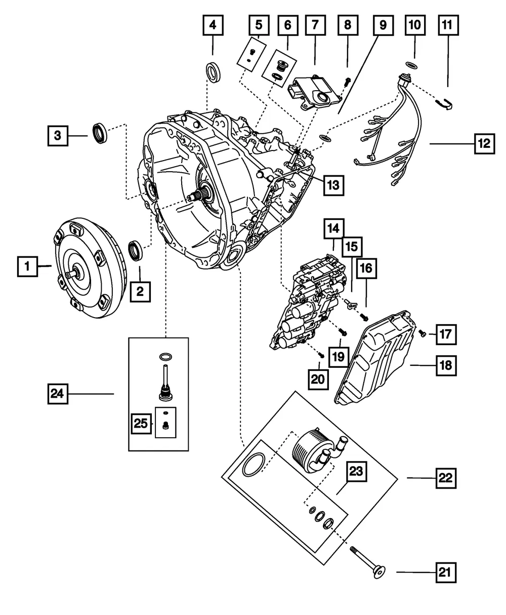 Torque Converter Kit - Mopar (RL102678AA) - view 3
