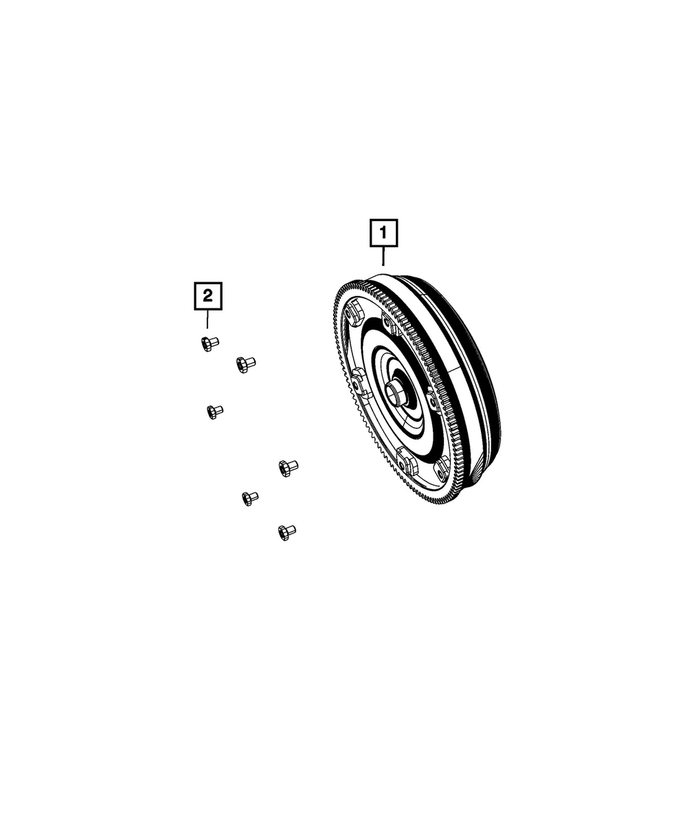 Torque Converter - Mopar (RL191706AA) - view 3