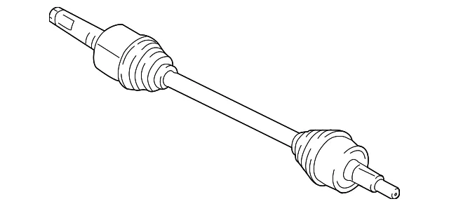 Axle Assembly - Ford (RL1Z-4K139-A)
