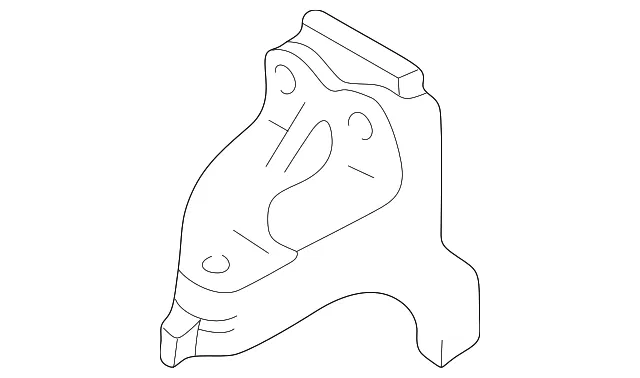 Bracket No 2 Engine - MAZDA (T00139021)
