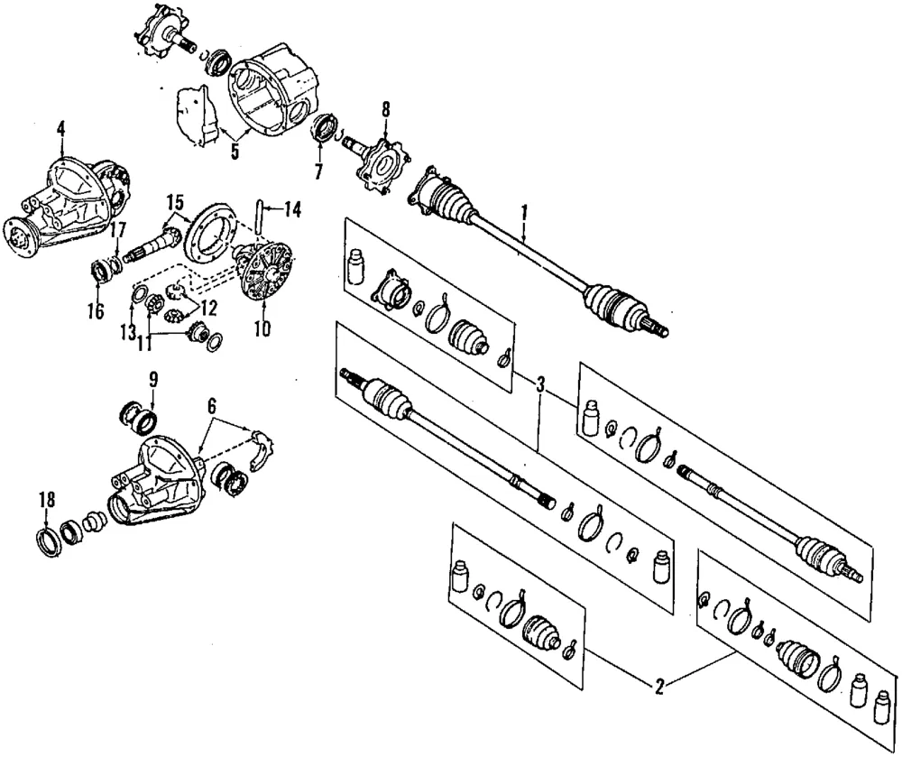 Axle Seals - Mazda (T005-27-238A) - view 2