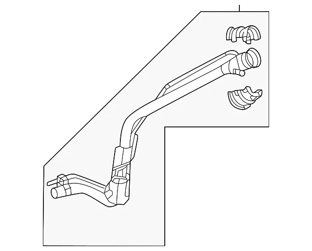 Fuel Tank Filler Neck - Mazda (VC67-42-280)