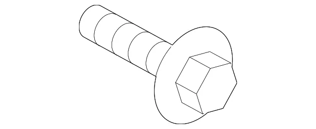 Differential Cover Bolt - Ford (W505262S439) - view 6