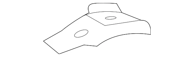 Bracket No 1 Engine - MAZDA (ZZD039010)