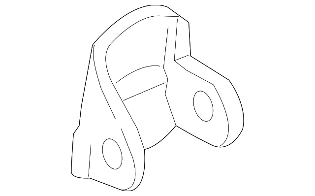 Engine Support Rod Bracket - Ford (ae8z6e042c) - view 6
