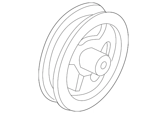 Engine Crankshaft Pulley - Mazda (aj0311400a)