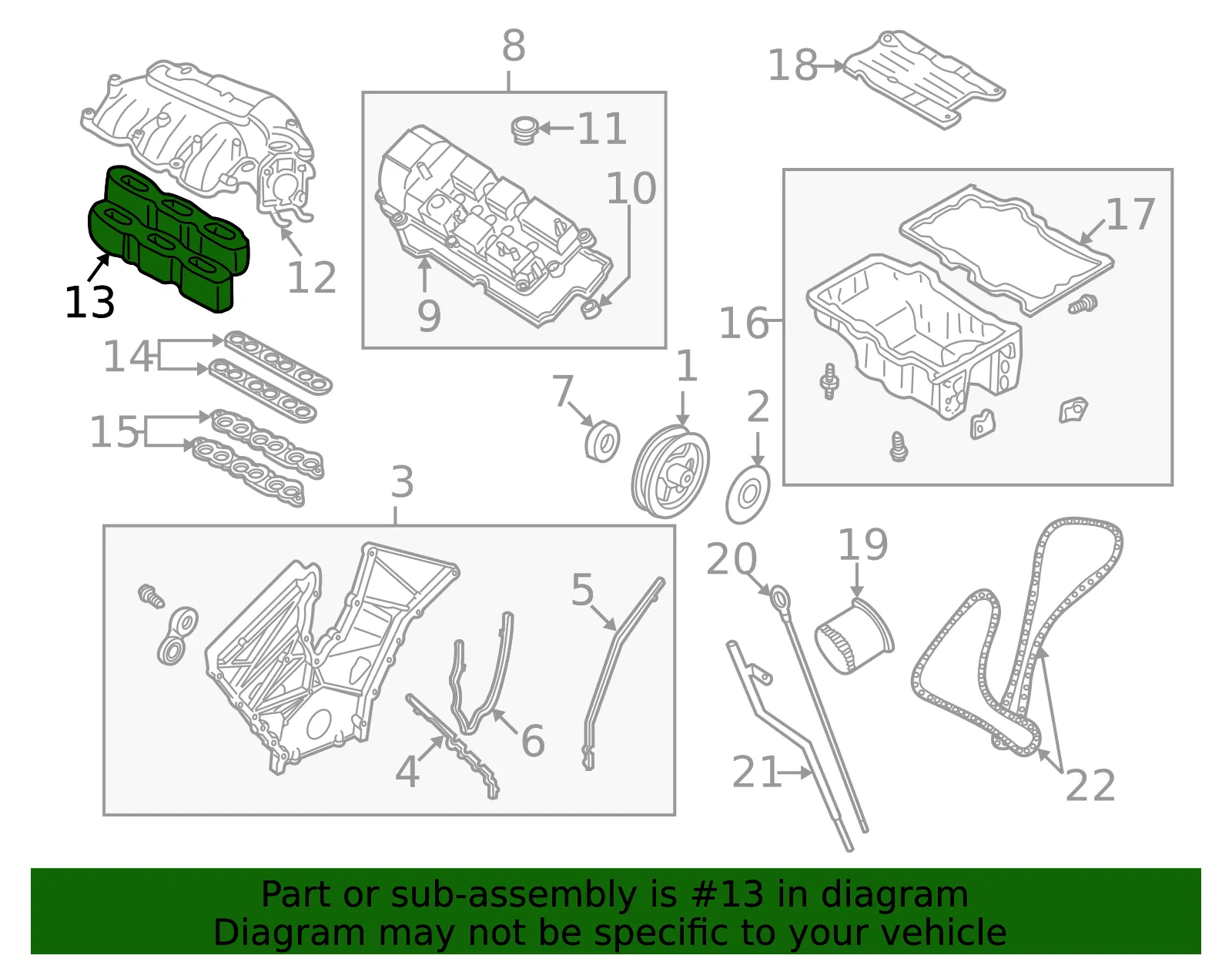 Intake Manifold - Mazda (aj5113100a) - view 2
