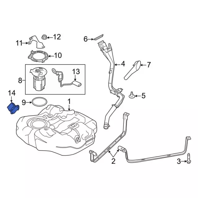 Fuel Pump Controller - Ford (au5z9d370m) - view 5