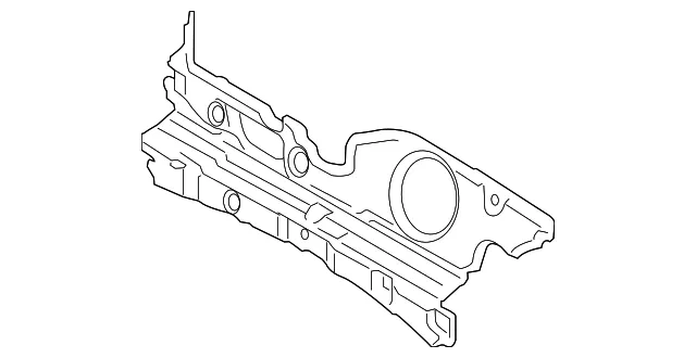 Engine Compartment Insulation - Ford (av6z9901588a) - view 4
