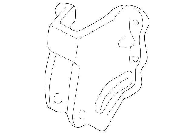 Manual Transmission Mount Bracket - Mazda (b25d39020a)