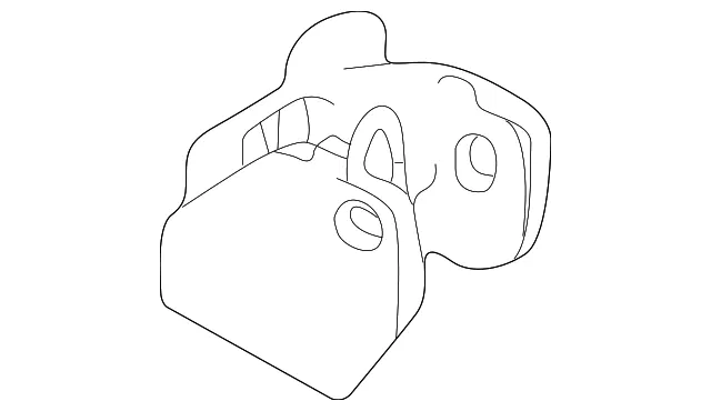 Engine Mount Bracket - Mazda (b26c39080)