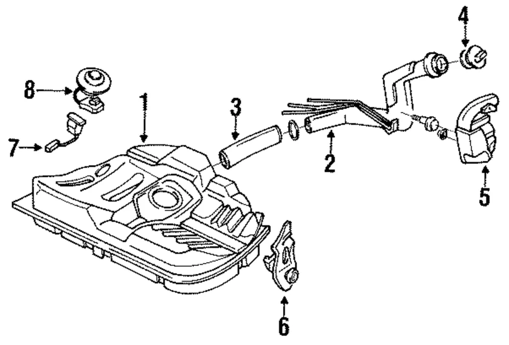 Fuel Gauge Sending Unit - Mazda (b47560960a)