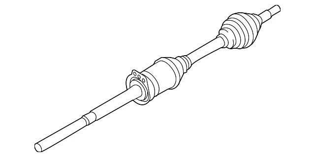 Axle Assembly - Ford (bb5z3b436aa) - view 4