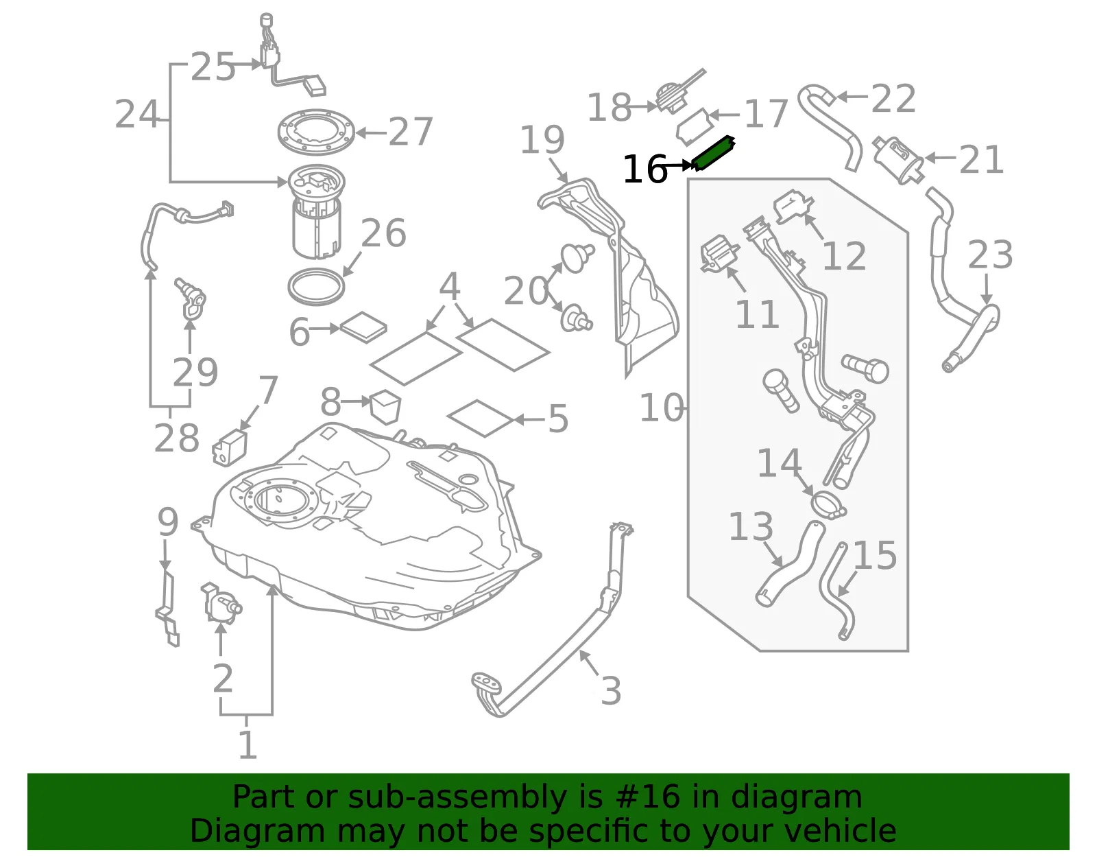 Fuel Filler Neck Insulator - Mazda (bbm242240a) - view 2