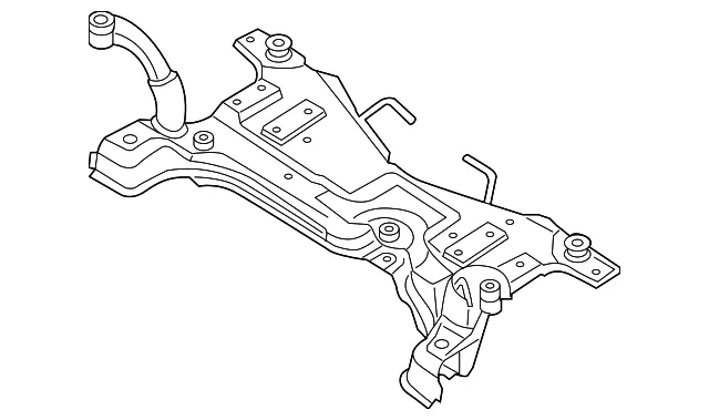 Engine Cradle - Mazda (bbm434800e)