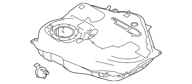 Fuel Tank - Mazda (bbm742110h)