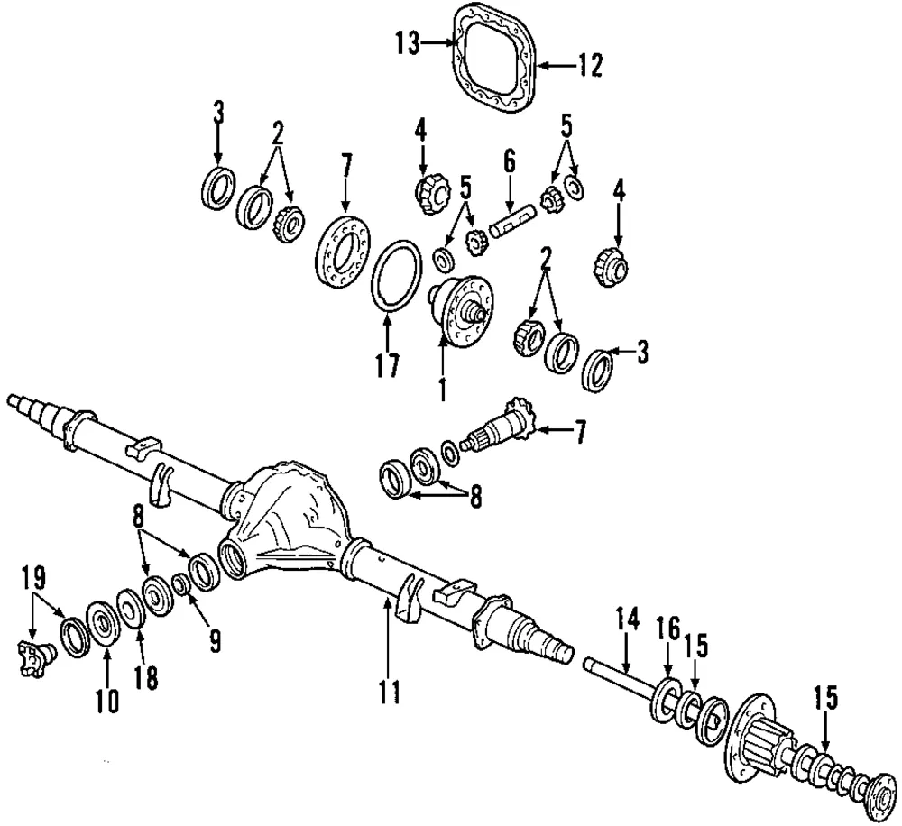 Differential Assembly - Ford (bc3z4026a) - view 4