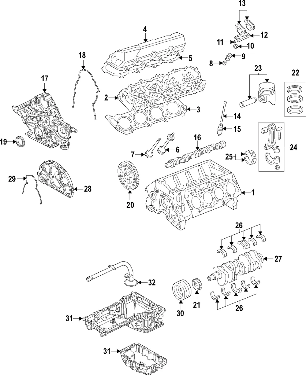 Engine Camshaft - Ford (bc3z6250d) - view 5