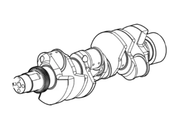 Crankshaft - Ford (bc3z6303d)