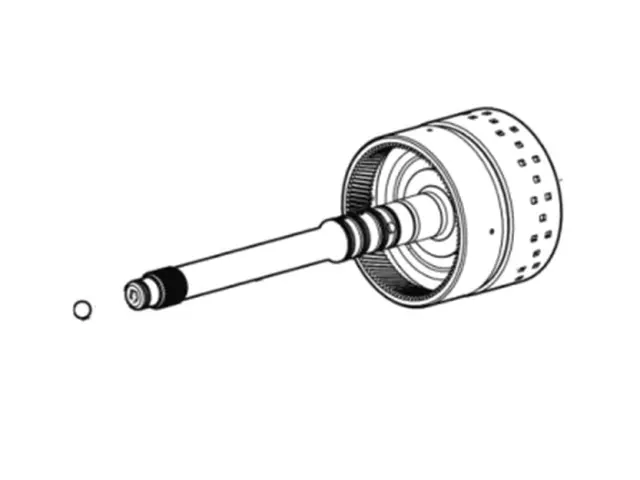 Automatic Transmission Input Shaft - Ford (bc3z7f207c) - view 3