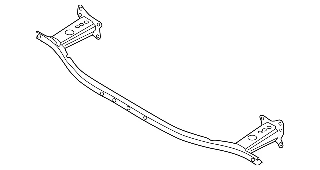 Engine Cradle Front Bracket - Mazda (bcye34880)