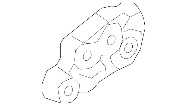 Engine Support Rod Bracket - Mazda (bdgf39010)