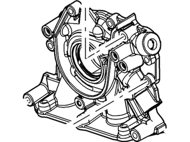 Engine Oil Pump - Ford (be8z6600a) - view 4