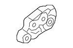 Engine Support Rod Bracket - Mazda (bfwm39010) - view 3