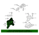 Engine Mount - Mazda (bfwm39060) - view 4
