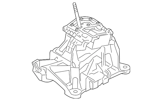 Automatic Transmission Shift Lever - Mazda (bhn246100e)