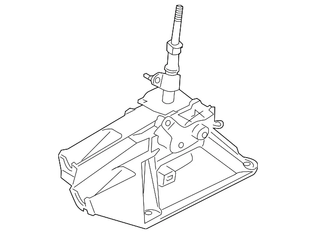 Manual Transmission Shift Lever - Mazda (bjs746100a)