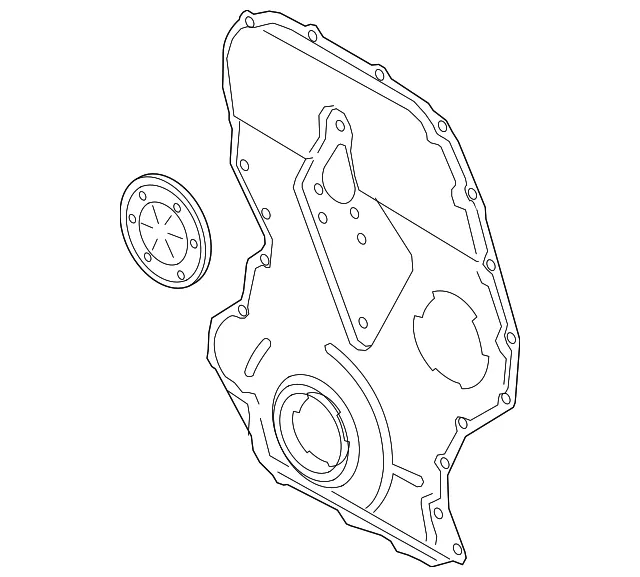 Engine Timing Cover - Ford (bk3z6019a) - view 5