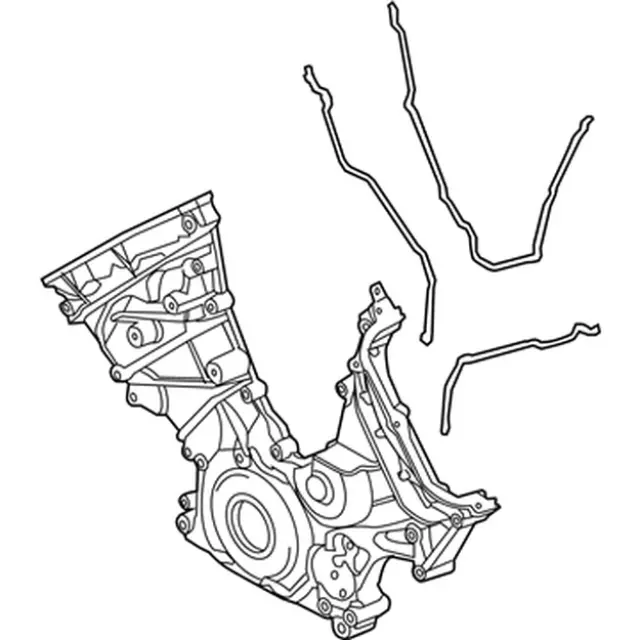 Engine Timing Cover - Ford (bl3z6019c) - view 2