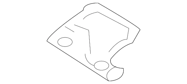Vapor Canister Bracket - Mazda (bn8f42558a)