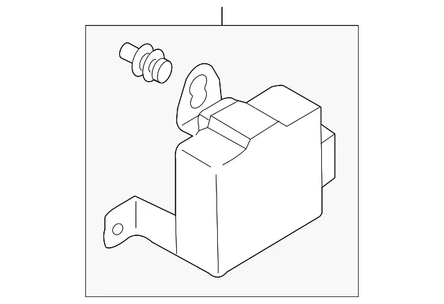 Transfer Case Control Module - Mazda (ca43189r0a)