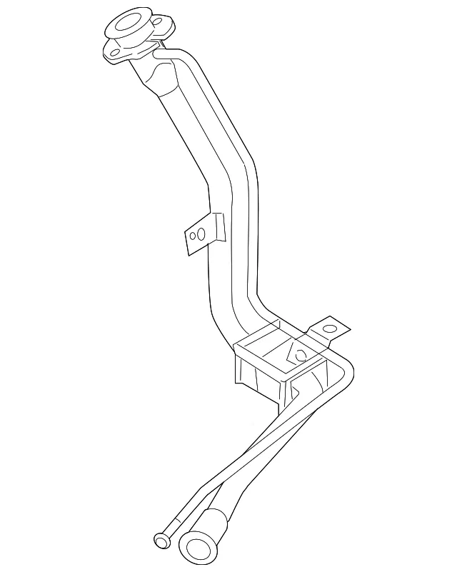 Fuel Tank Filler Neck - Mazda (cc4342210g)
