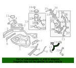 Fuel Filler Hose Clamp - Mazda (cc4342231b) - view 4