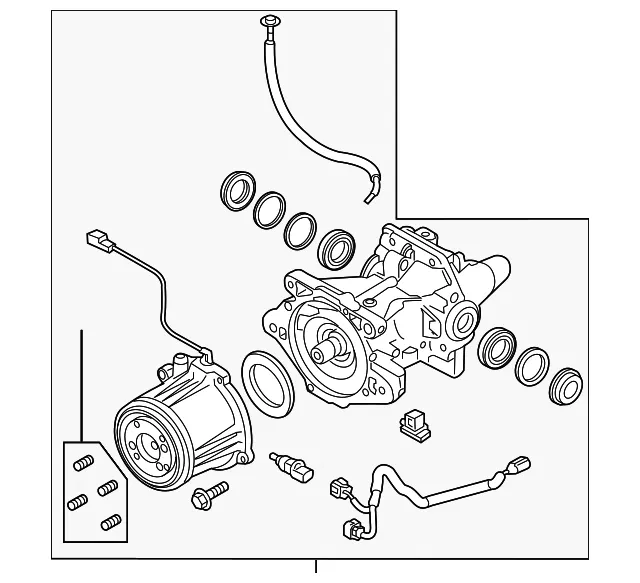 Differential - Mazda (cd0127100)